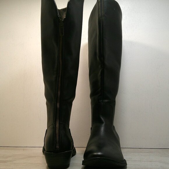 BOC Black Heeled Boots - Picture 2 of 11